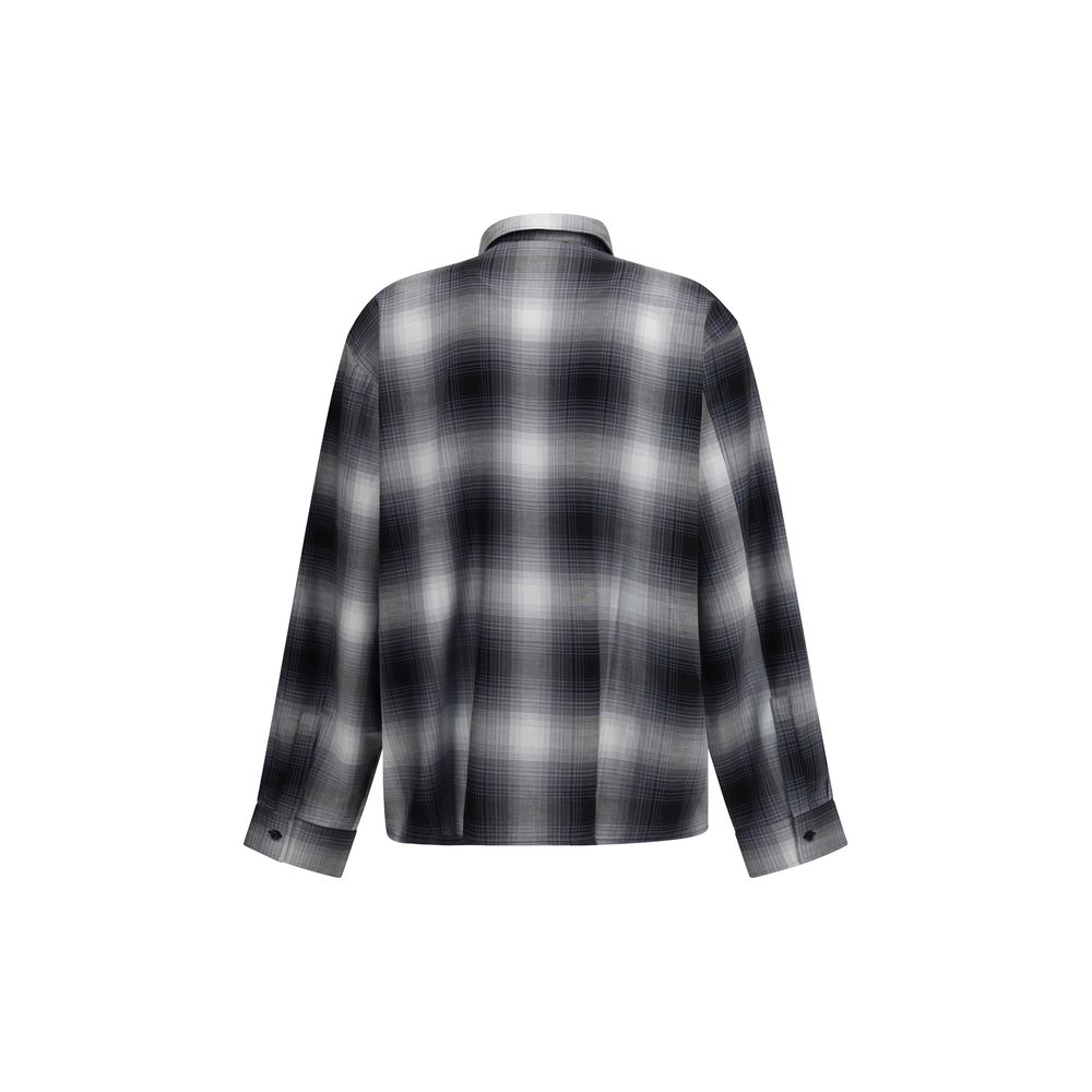 Camicia in flanella oversize in cotone