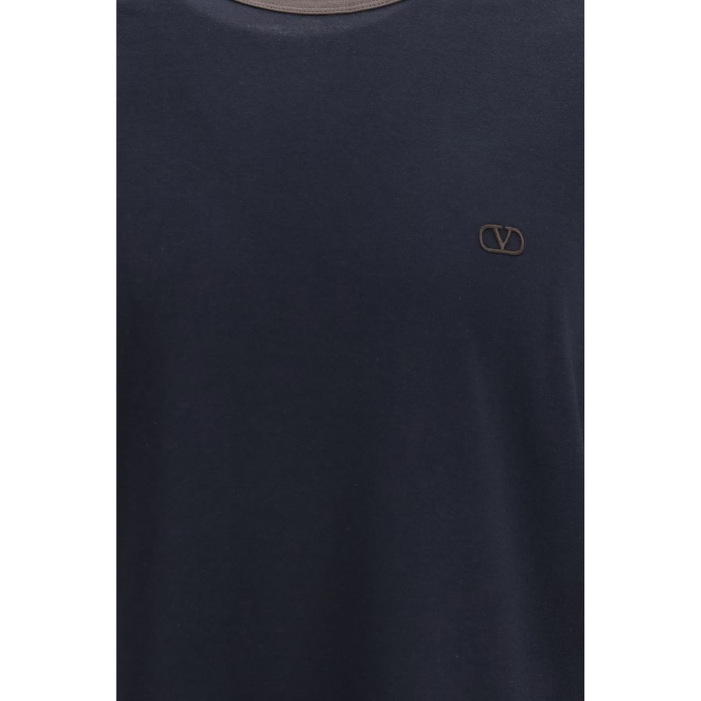 T-shirt in jersey di cotone con logo