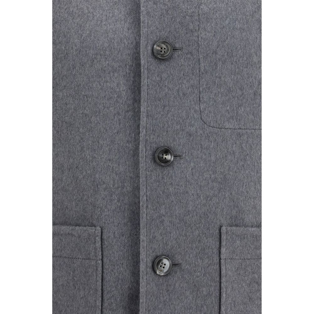 Wool and cashmere Boule jacket