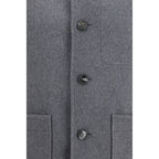 Wool and cashmere Boule jacket
