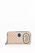 Men's beige leather wallet