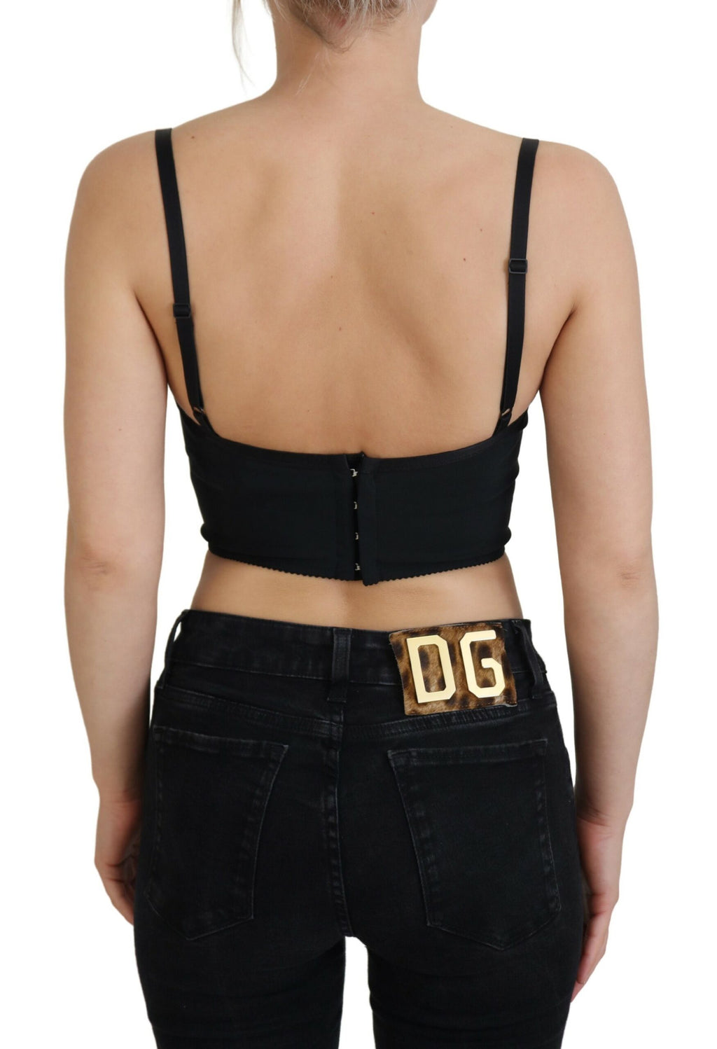 Corsetto rosa leopardato