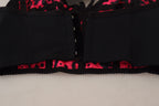 Corsetto rosa leopardato