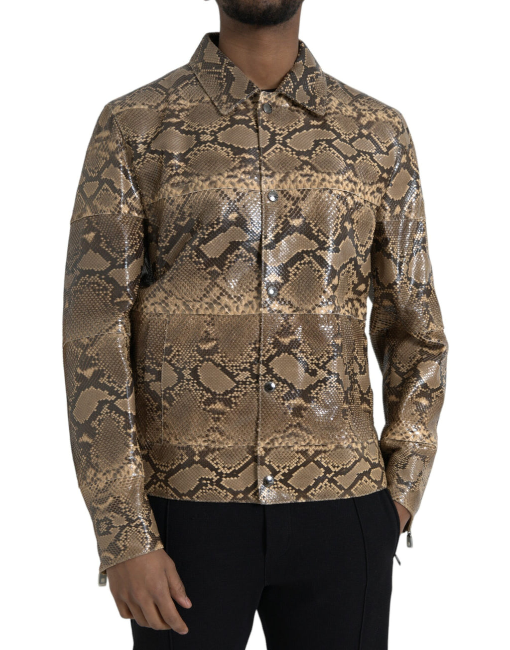 Exotic leather jacket