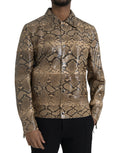 Exotic leather jacket