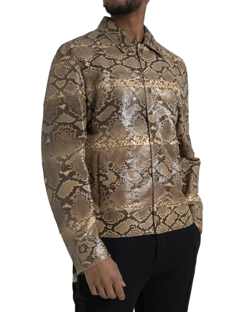 Exotic leather jacket