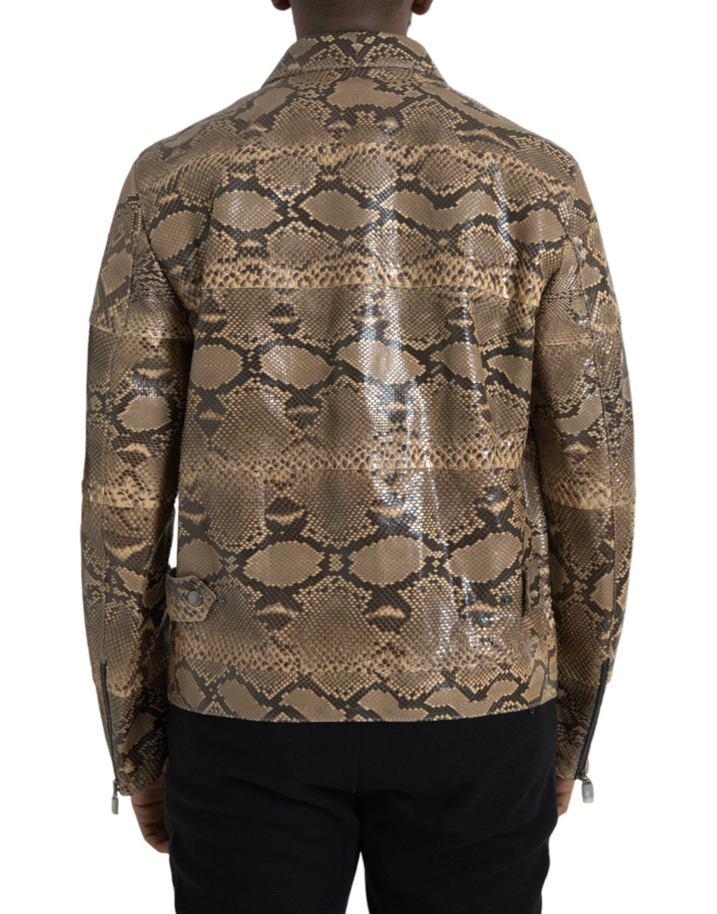 Exotic leather jacket