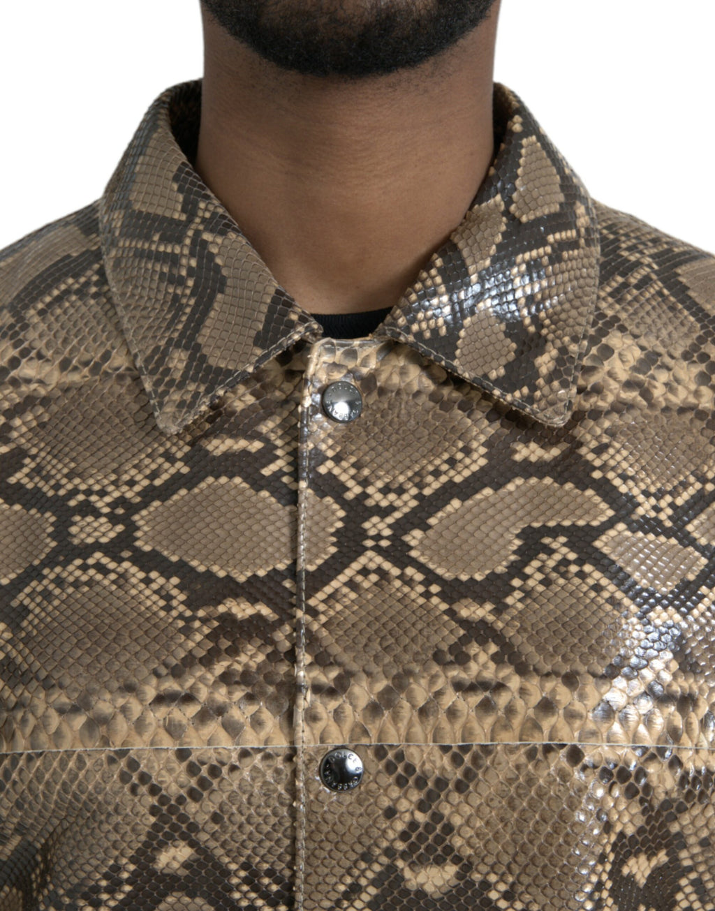 Exotic leather jacket