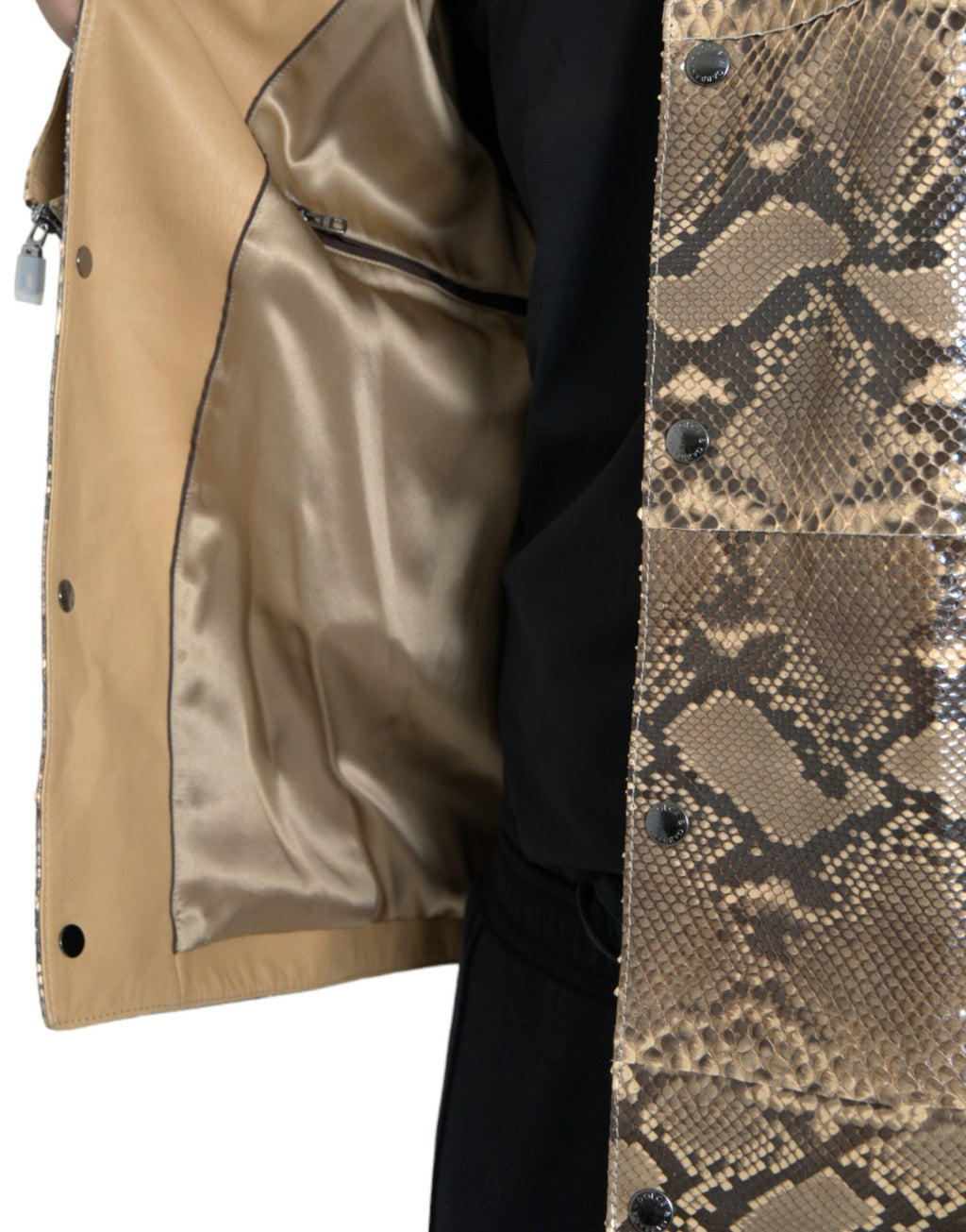 Exotic leather jacket