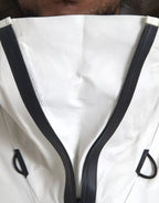 Giacca in pelle impermeabile