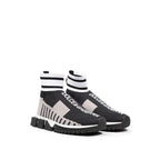 Sneakers in tessuto nero