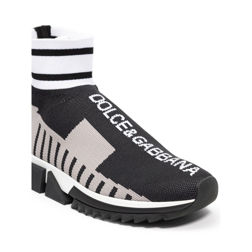 Sneakers in tessuto nero