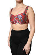 Floral corset top