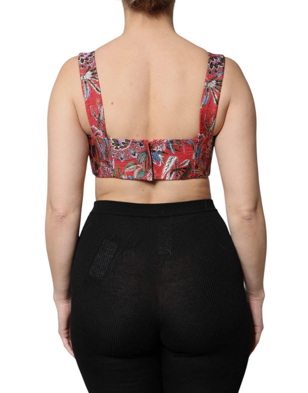 Floral corset top