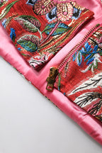 Floral corset top