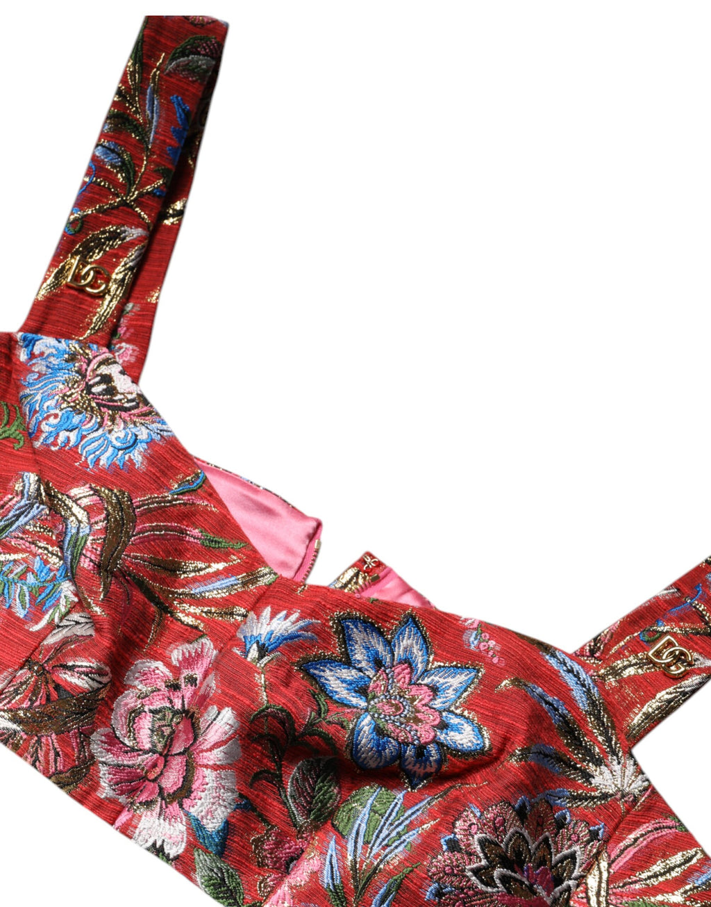 Floral corset top