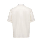 Camicia a mezza manica con zip