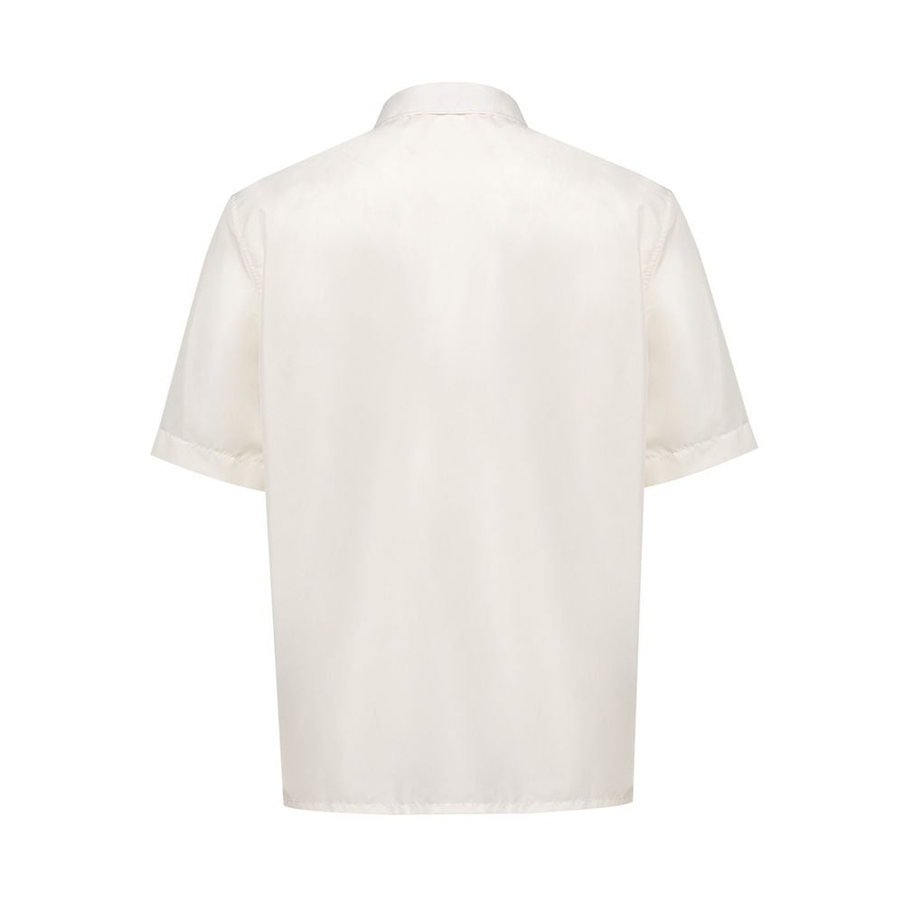 Camicia a mezza manica con zip