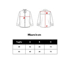 Camicia a mezza manica con zip