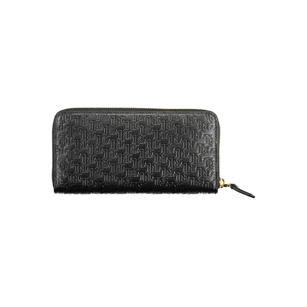 Portafoglio da donna nero in pelle