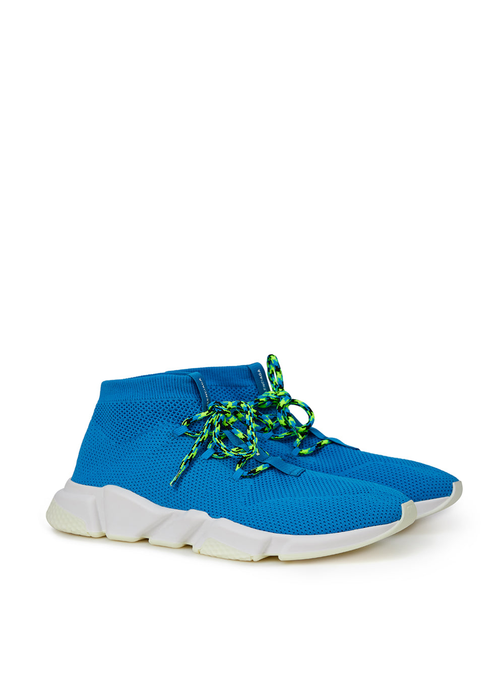 Scarpe da ginnastica sportive azzurre in cotone