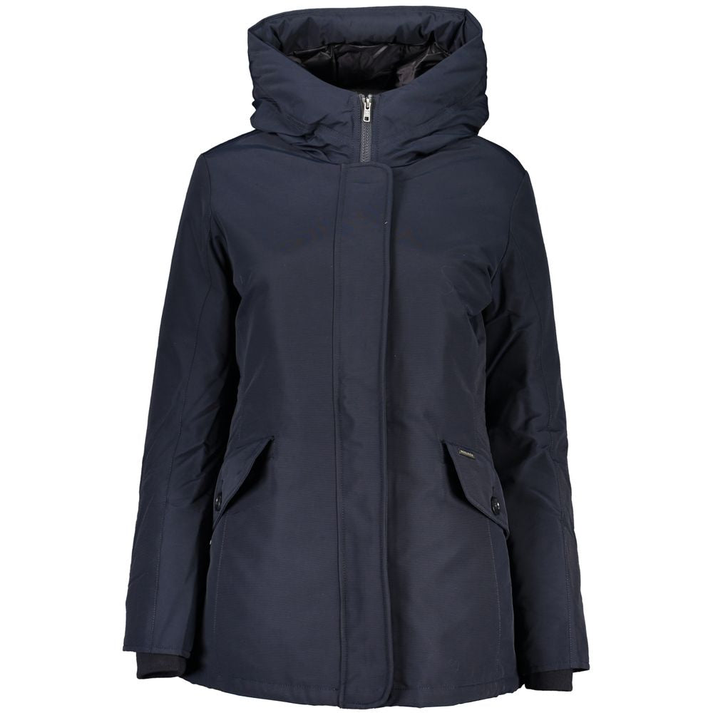 Women's blue cotton jacket