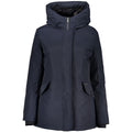 Women's blue cotton jacket