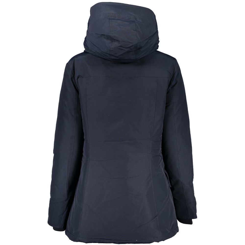 Women's blue cotton jacket