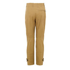 Pantaloni in twill beige