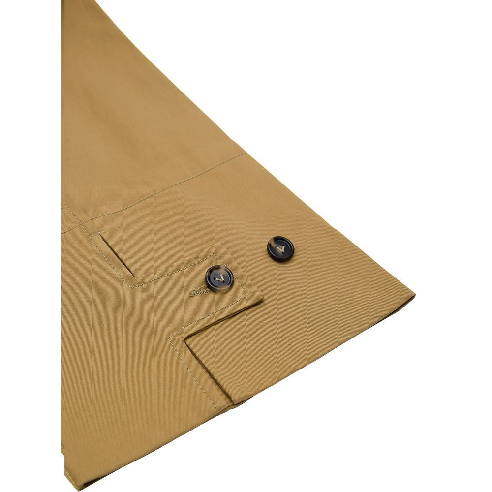 Pantaloni in twill beige