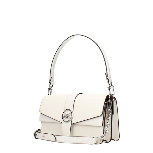 Borsa a tracolla bianca Greenwich