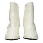 Stivaletti beige in pelle