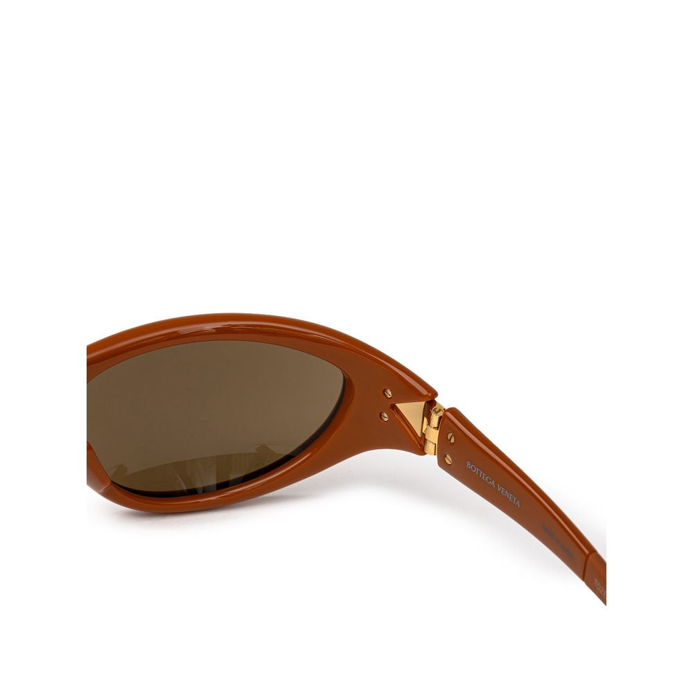 Occhiali da sole in acetato marrone