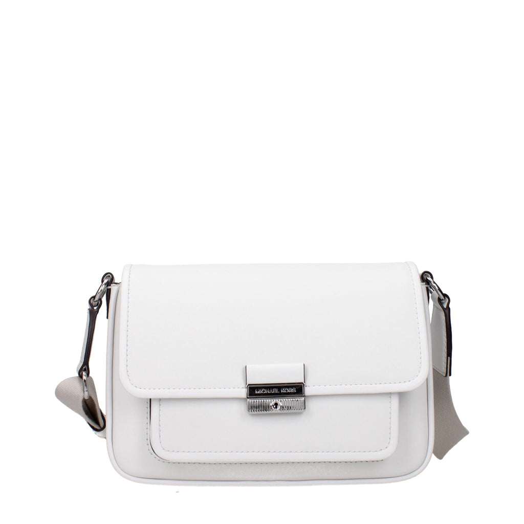 Borsa bianca a tracolla