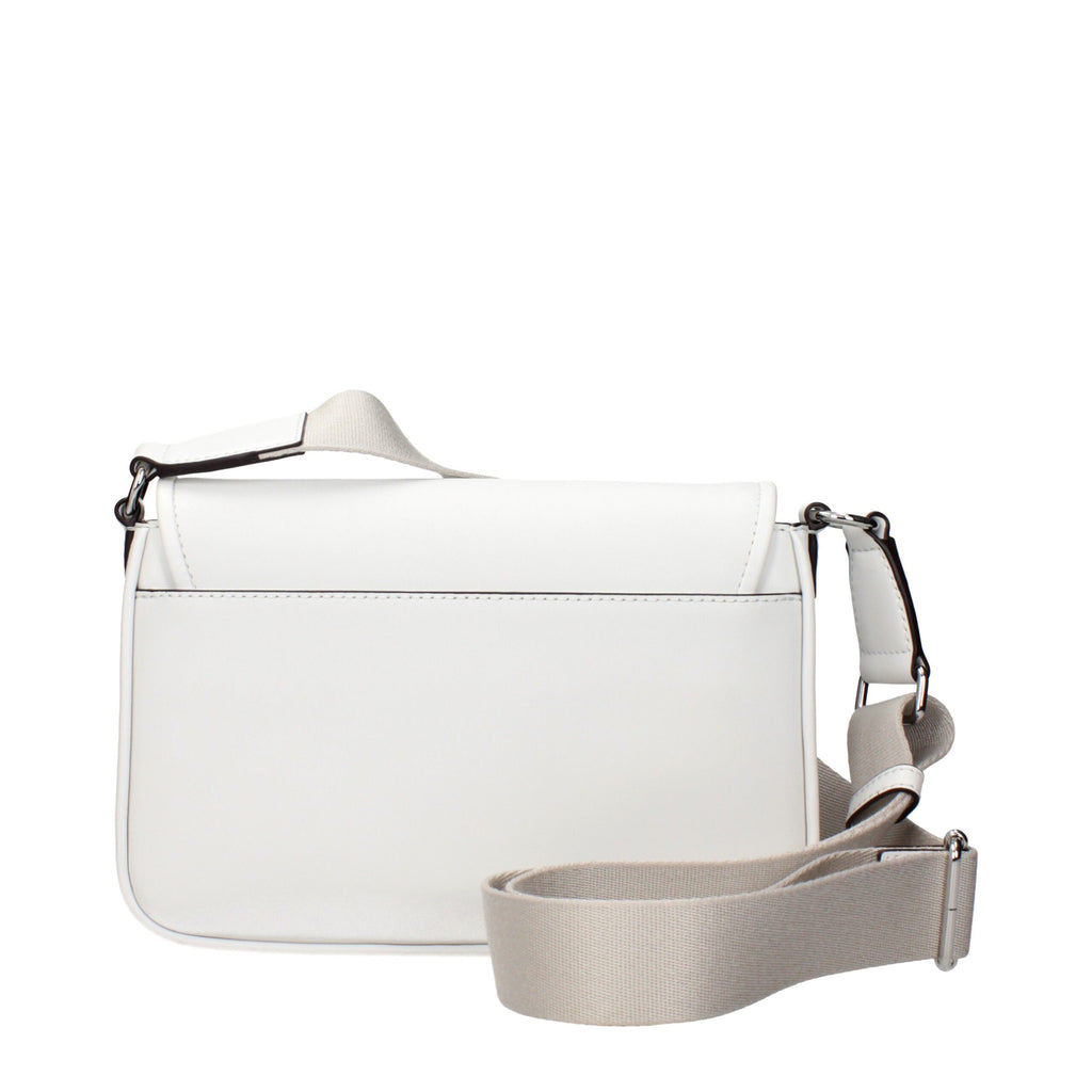 Borsa bianca a tracolla