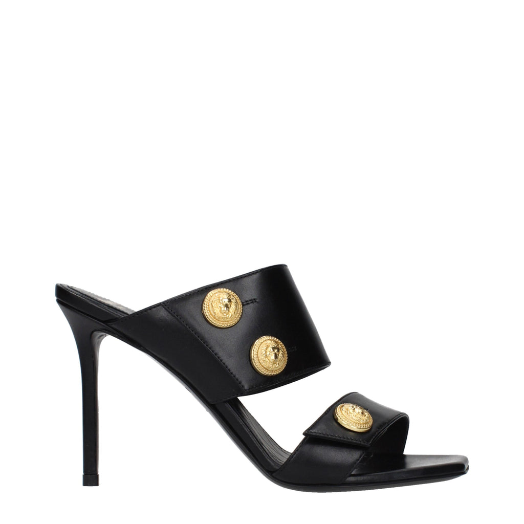 Tacchi a spillo in pelle nera
