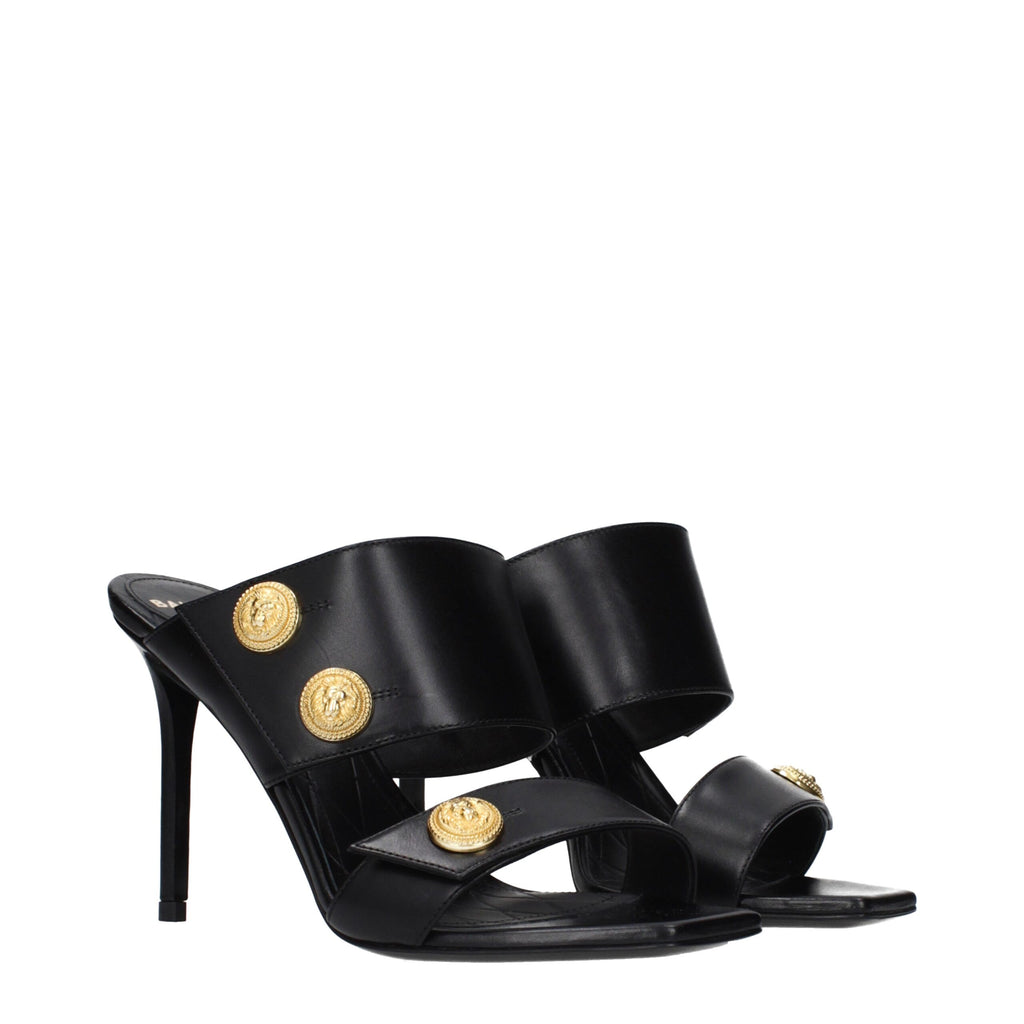 Tacchi a spillo in pelle nera