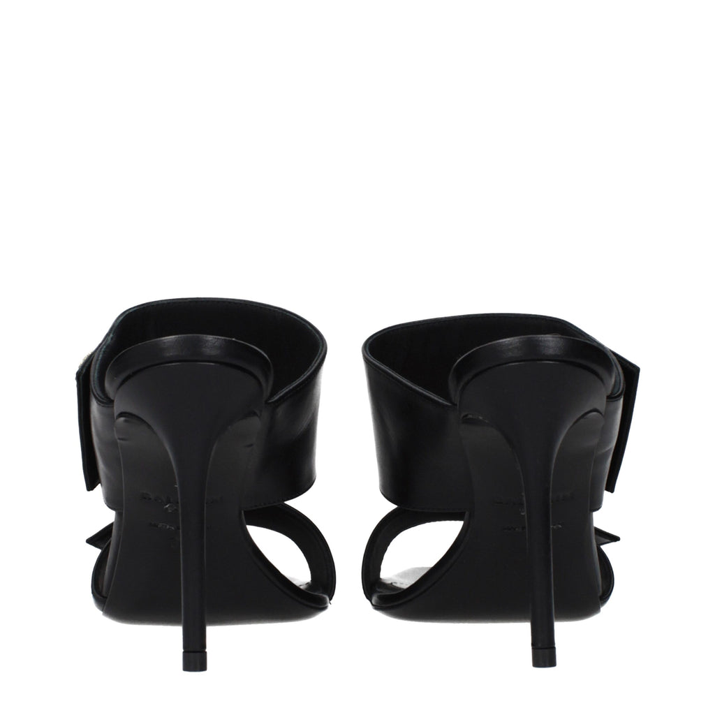 Tacchi a spillo in pelle nera
