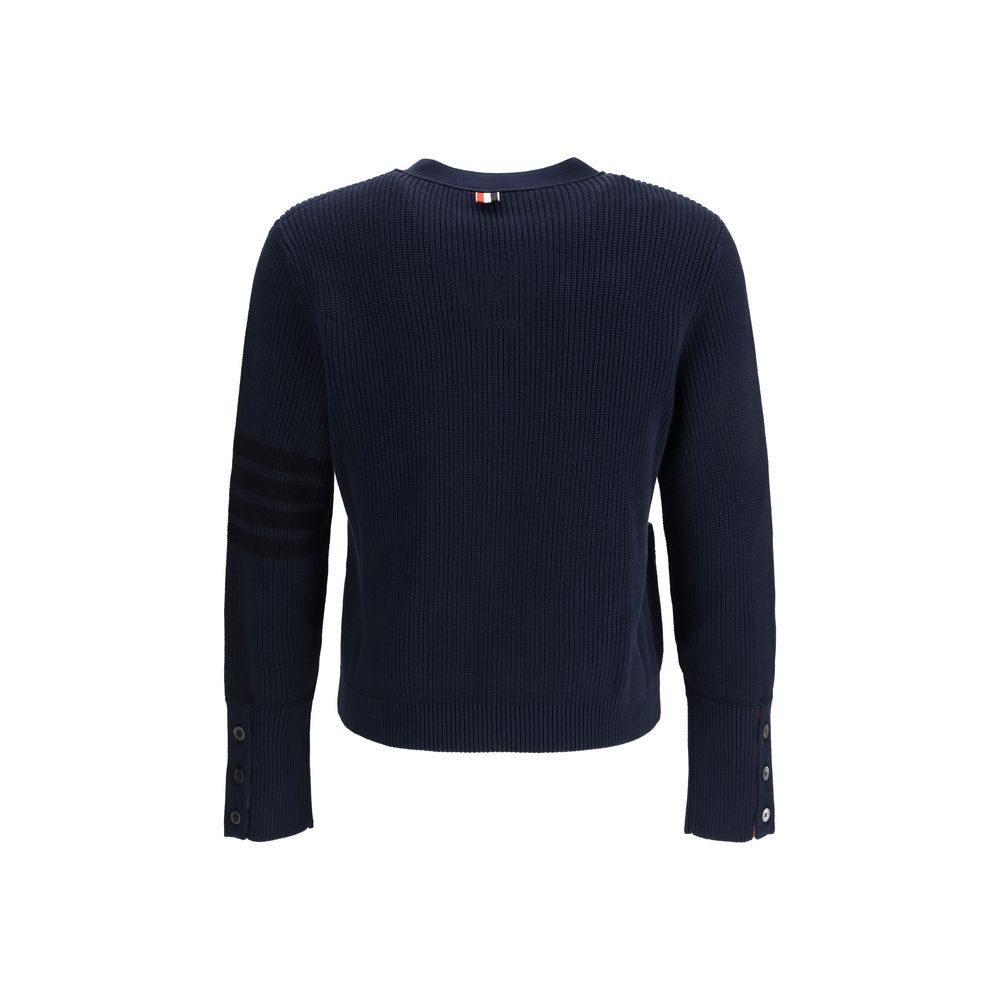 Cardigan con scollo a V in cotone